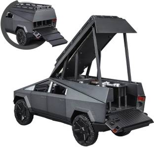 Magicwand 1:24 Die-Cast CyberTruck Camping, 6 Doors, Steerable, Horn