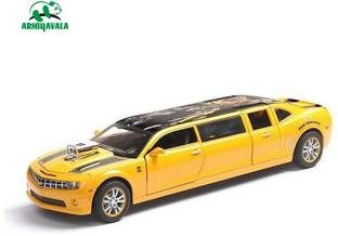 ARNIYAVALA 1:32 Chevrolet Camaro Limousine Extended Diecast Model Cars Toy