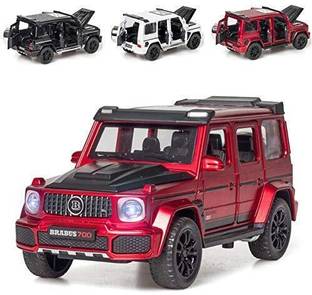 DIANOR 1:32 Mercedes Brabus 700 AMG G63 Sport Car Diecast Pullback Toy CarLight & Sound