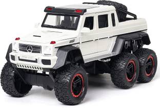 Akvanar 1:22 Big 6X6 AMG Benz G63 Off Road Toy CAR Diecast Metal Pullback Toy pc1