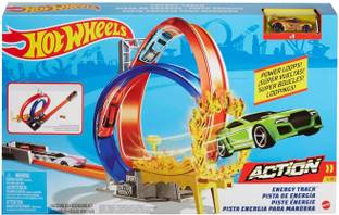 HOT WHEELS Energy Track Set For Kids Ages 5 And Up