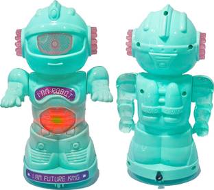 Khelna Bati Megastar Future King Robot with Colorful Light and Moving System Toy for Kids