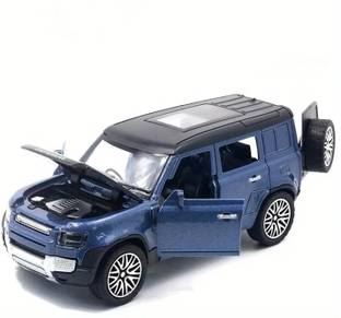 Aganta Land Rover Defender Simulation Metal Car - Realistic Openable Doors and Dynamic