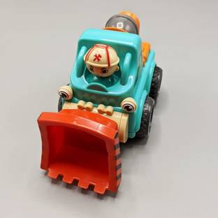venimall Cartoon Truck Toys for Boys - Pack of Excavator Truck, Backhoe Vehicle