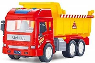 radhey preet Friction Power Version Dumper Truck With Light & Sound RP1101