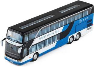 Dherik Tradworld Car Model Scale 1:50 / Compatible with Double Decker Bus