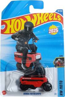 HOT WHEELS C4982 HW MOTO HONDA MOTOCOMPO 181//250 DIE CAST TOY CAR MAINLINE D CASE