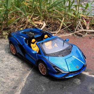 Helistr 1:32 Lamborghini Die cast Metal Car Pull Back Car Gift for Boys & Girls Toys