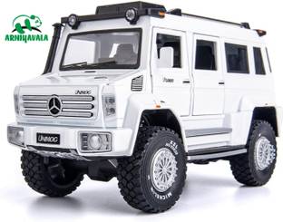 ARNIYAVALA Mercedes_Benz 1:24 Big Size Unimog U5000 SUV Toy Car Model Car Die cast