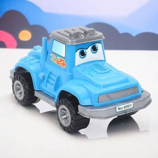 zokato Friction Powered Monster Tractor Toy For Kids