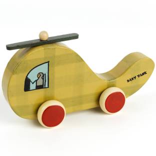BABY YANK Chopper Wooden Push & Pull Toys for Kids Encourage Walking/Hand-Eye Coordination