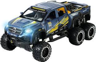 Magicwand Die-Cast Metal 1:28 Scale X-CLASS EXY 6X6, Pull Back Action