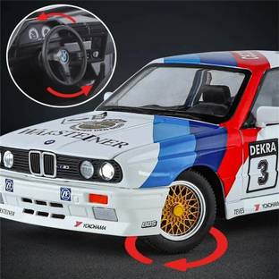 Zuuluzrs Retro Rally Style 1:24 Bmw M3 Toy Car E30 Car With Sound & Light