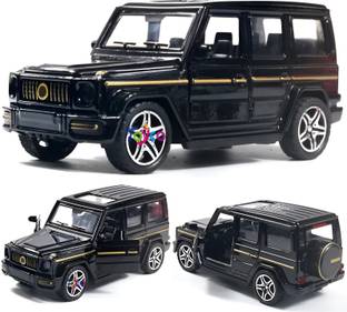 Toyco 1:32 Scale Alloy DieCast Metal G-63 SUV Car Toy for Kids (Open Door & Pull Back)