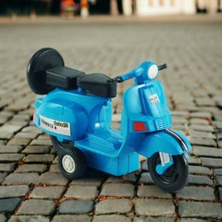 SABIRAT Chetak Scooter For Kids, Pull Back Action, Durable Quality, Realistic Graphics