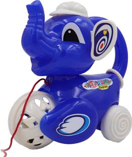 Toy Bharat ToyBharat Dream Elephant | Travel Toys | Birthday Gift | Pull Along Toy For Kids