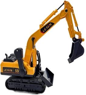 KTRS Simulation Drill Excavator Crane Car Models Inertial Truck Engineering Vehicle