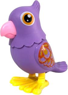 Gomzy Wind Up Parrot Toy for Kids , Jumping Toy Key Operated
