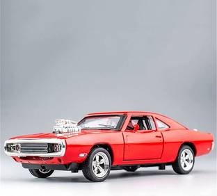 UKAXA 132 Fast Furious 8 Model car Classic Metal Car Pullback Sound Light Toy Boy car