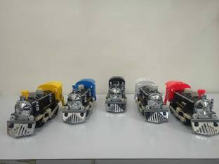 TECHZAGE Toy Engine Train Gadi Rail Engine Pull Back Toy (Pack of 1)