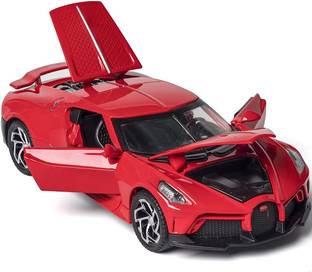 UKAXA DieCast Car 1:32 Scale La Voiter Metal Pull back Toy Car Open Door light & sound