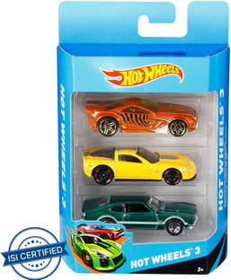 HOT WHEELS 3 car gift pack