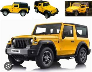 LTX Mahindra Thar Diecast Toy Car with Openable Doors 1:36 Scale 8