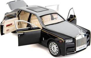 Just craft 1/24 Rolls-Royce Phantom metal Car,Zinc Alloy Pull Back Toy Diecast Sound Light