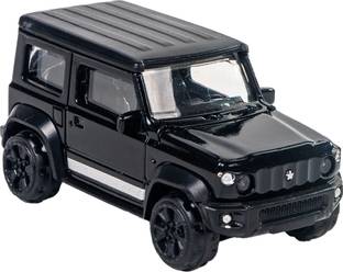 Ratnas Mini Thar Black (2081) Set of 2 Miniature Toy Scale Model (Size Micro)