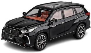 MANAKI ENTERPRISE 1:24 Crown Kluger SUV Metal Diecast Alloy Car Model Simulation Toyota