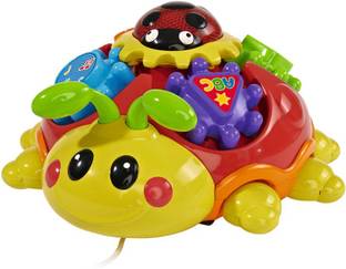 SIMBA Abc Pull Along Beetle With Melody
