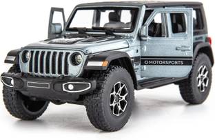 Zuuluzrs Diecast Model Alloy Jeep Wrangler Rubicon 1941 Metal with 6 Openable Doors
