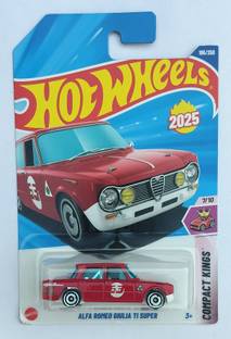 HOT WHEELS COMPACT KINGS 7/10 ALFA ROMEO GIULIA TI SUPER TOY CAR