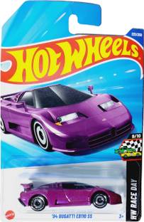 HOT WHEELS C4982 94 BUGATTIE EB110 SS 9/10 DIE CAST TOY CAR M CASE