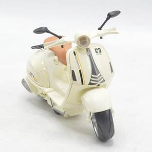 Bestie Toys Diecast Stylish Vespa with Classic Retro Motorcycles Toy for Boys