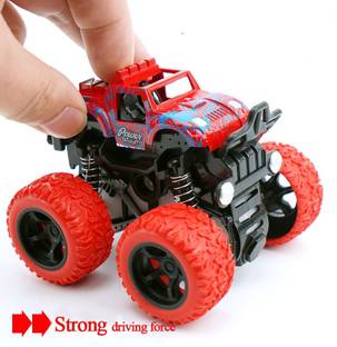 blue seed Action Toys Mini Off-Road Vehicle Stunt Car Mini Monster Truck Enjoy Sports Toys