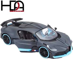 hda group 1.32 Bugatti Metal Die Cast Car Blue