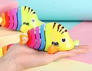 Bestie Toys New Swimming Water Wind Up Cute and Colorful Fish Toy For Kids..