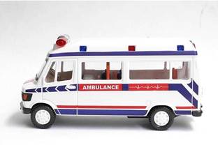 viaan world Centy Pull Back TMP 207 Ambulance
