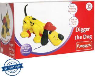 FUNSKOOL DIGGER THE DOG, Watch the Digger walk with you