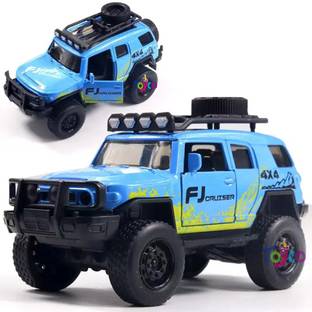 Toyco 1:36 Scale Alloy DieCast Metal Offroad Car Toy for Kids (Open Door & Pull Back)