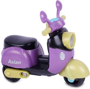 asian Scooter Toys for Kids Toddlers Baby Boys Girls-Multicolor- Pack of 2