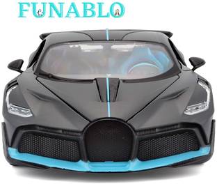 FUNABLO Bugatti Divo Exclusive Alloy Metal PullBack Diecast Car Metal Pullback Toy car