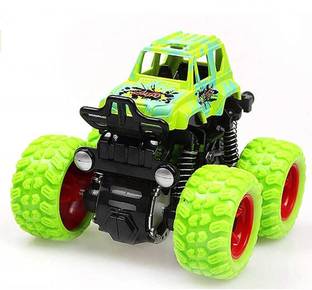 Nexteesh Monster Truck Friction Power Cars With Big Rubber Tires 360* pack of 1