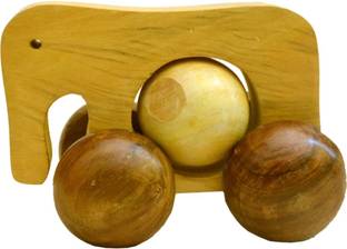 Pink Sky WOODEN ELEPHANT DECORATIVE ITEM FOR KIDS AND PLAY GAME