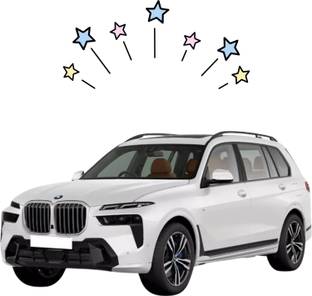 Zuuluzrs Alloy Diecast Zinc 1:32 BMW X7 SUV Toy Car With Doors Can Be Open