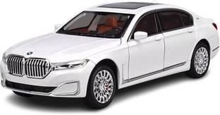 ARNIYAVALA 1:24 Diecast BMW 7 Series 760Li Metal Pull Back Car With Sound And Light