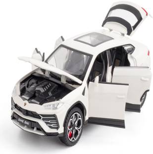 KTRS Lambo Urus Big SUV Model Car 1:24 Diecast Metal Light and Sounsd Pull Back