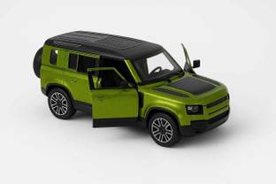 SY Enterprises "Defender Diecast Toy Car for Kids – Metal Body with Openable Doors Pull-Back