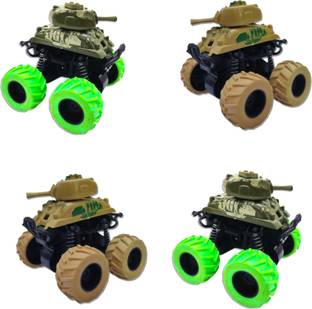 DEVPRIYA LLP Monter Tank The Tank Destroy The Enemy (pack of 4)